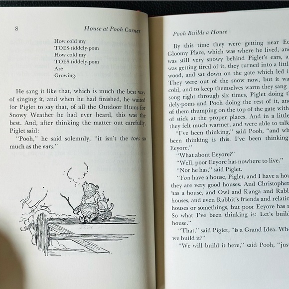 The House At Pooh Corner AA Milne Ernest H Shepard Hardcover Book - Picture 5 of 7